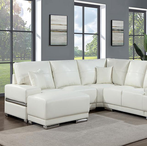 ALTHEA Sectional, White - Casa Morelos / Coahuila Furniture (Oklahoma City, OK)