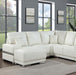ALTHEA Sectional, White - Casa Morelos / Coahuila Furniture (Oklahoma City, OK)