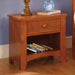Omnus Oak Night Stand - Casa Morelos / Coahuila Furniture (Oklahoma City, OK)