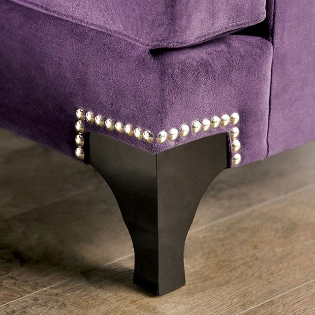 Sisseton Purple Sofa - Casa Morelos / Coahuila Furniture (Oklahoma City, OK)