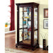 TULARE Dark Cherry Curio - Casa Morelos / Coahuila Furniture (Oklahoma City, OK)