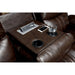 Listowel Brown Love Seat - Casa Morelos / Coahuila Furniture (Oklahoma City, OK)