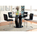 LODIA II Black Round Counter Ht. Table - Casa Morelos / Coahuila Furniture (Oklahoma City, OK)