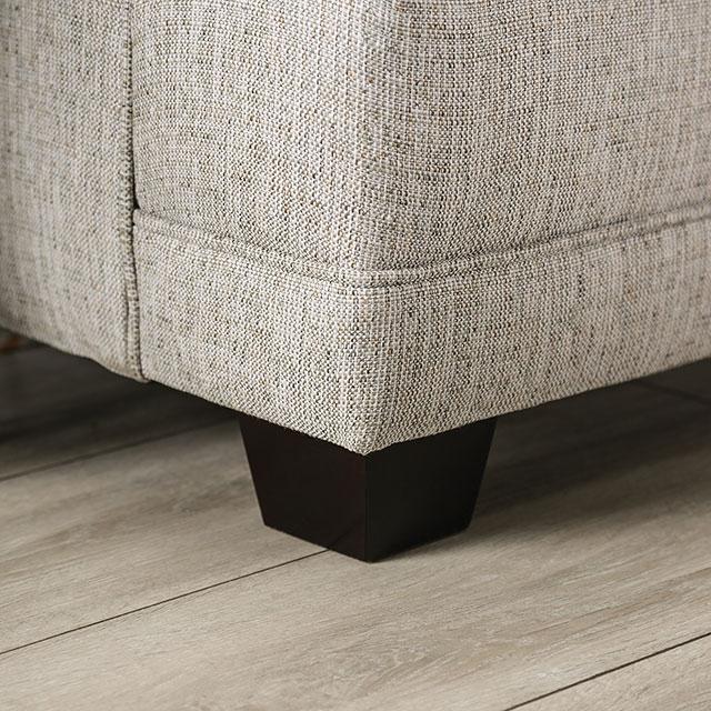 STEPHNEY Sofa, Gray/Gold - Casa Morelos / Coahuila Furniture (Oklahoma City, OK)