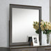 MANVEL Two-Tone Antique Gray Mirror - Casa Morelos / Coahuila Furniture (Oklahoma City, OK)
