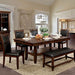 MEAGAN I Brown Cherry Dining Table - Casa Morelos / Coahuila Furniture (Oklahoma City, OK)