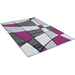 Niksar Gray/Purple 5' X 7' Area Rug - Casa Morelos / Coahuila Furniture (Oklahoma City, OK)