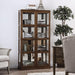 Vilas Oak Curio Cabinet - Casa Morelos / Coahuila Furniture (Oklahoma City, OK)