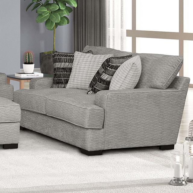 ARDENFOLD Loveseat, Beige & Gray - Casa Morelos / Coahuila Furniture (Oklahoma City, OK)