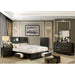 KARLA Cal.King, E.King & Queen Bed, Gray & White - Casa Morelos / Coahuila Furniture (Oklahoma City, OK)