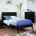 LENNART II Black & White Cal.King, E.King, Full, Queen, Twin Bed - Casa Morelos / Coahuila Furniture (Oklahoma City, OK)