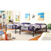 RAINBOW Black Metal Twin/Twin Bunk Bed - Casa Morelos / Coahuila Furniture (Oklahoma City, OK)