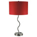 Sprig Red Table Lamp (2/CTN) - Casa Morelos / Coahuila Furniture (Oklahoma City, OK)