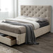 SYBELLA Cal.King, E.King, Queen, Full, & Twin Bed, Beige - Casa Morelos / Coahuila Furniture (Oklahoma City, OK)