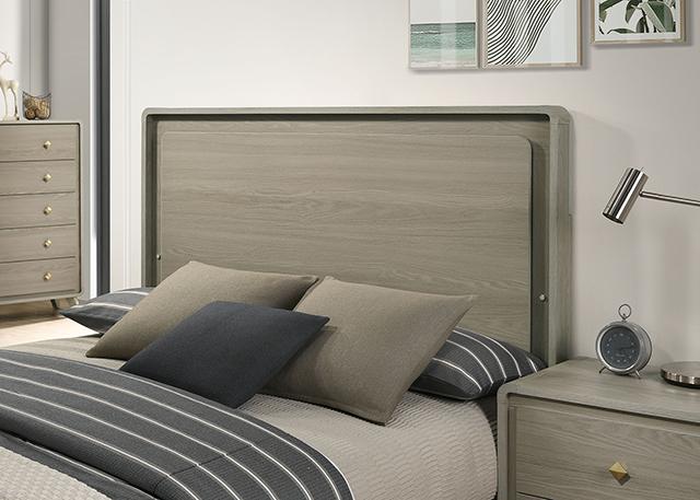 Rainier Bed Gray - Casa Morelos / Coahuila Furniture (Oklahoma City, OK)