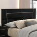 MAGDEBURG Cal.King Bed, Black & White - Casa Morelos / Coahuila Furniture (Oklahoma City, OK)