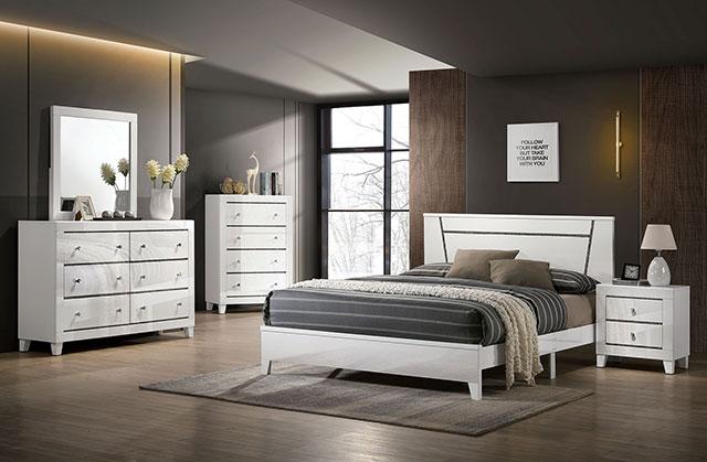 MAGDEBURG Mirror, White - Casa Morelos / Coahuila Furniture (Oklahoma City, OK)