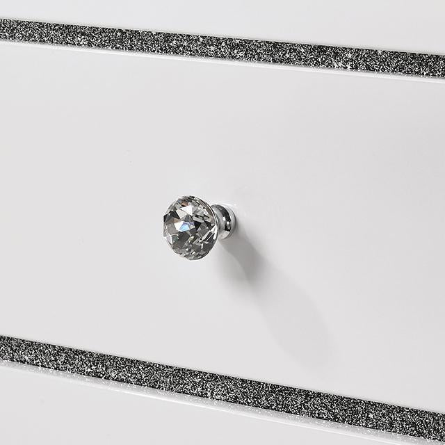MAGDEBURG Cal.King Bed, Black & White - Casa Morelos / Coahuila Furniture (Oklahoma City, OK)