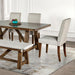 Losone Dining Table Set with Bench Rustic - Casa Morelos / Coahuila Furniture (Oklahoma City, OK)