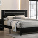 MAGDEBURG Cal.King Bed, Black & White - Casa Morelos / Coahuila Furniture (Oklahoma City, OK)