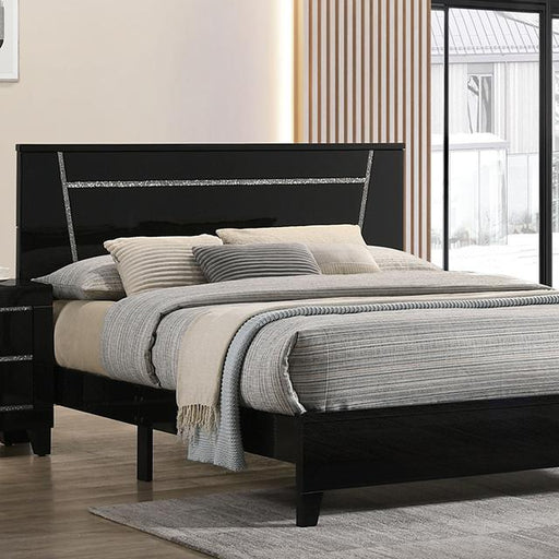 Magdeburg Bed Black & White - Casa Morelos / Coahuila Furniture (Oklahoma City, OK)