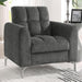 LUPIN Chair, Dark Gray - Casa Morelos / Coahuila Furniture (Oklahoma City, OK)