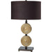 Suzy Light Caramel/Espresso 10"H Table Lamp (2/CTN) - Casa Morelos / Coahuila Furniture (Oklahoma City, OK)