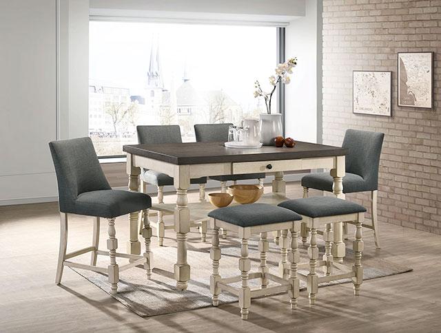 PLYMOUTH Counter Ht. Table - Casa Morelos / Coahuila Furniture (Oklahoma City, OK)