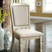 HOLCROFT Antique White/Ivory Side Chair (2/CTN) - Casa Morelos / Coahuila Furniture (Oklahoma City, OK)