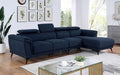NAPANEE Sectional, Navy - Casa Morelos / Coahuila Furniture (Oklahoma City, OK)