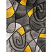Sivas Charcoal Yellow 8' X 10' Area Rug - Casa Morelos / Coahuila Furniture (Oklahoma City, OK)