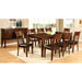 HILLSVIEW I Brown Cherry 78" Dining Table w/ 18" Leaf - Casa Morelos / Coahuila Furniture (Oklahoma City, OK)