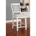 Kaliyah Antique White Counter Ht. Chair (2/CTN) - Casa Morelos / Coahuila Furniture (Oklahoma City, OK)