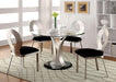 VALO Silver/Black Side Chair (2/CTN) - Casa Morelos / Coahuila Furniture (Oklahoma City, OK)