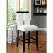 LUMINAR II Black/White Counter Ht. Chair (2/CTN) - Casa Morelos / Coahuila Furniture (Oklahoma City, OK)
