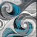 Niksar Turquoise 5' X 7' Area Rug - Casa Morelos / Coahuila Furniture (Oklahoma City, OK)