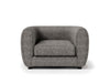 VERDAL Chair, Charcoal Gray - Casa Morelos / Coahuila Furniture (Oklahoma City, OK)