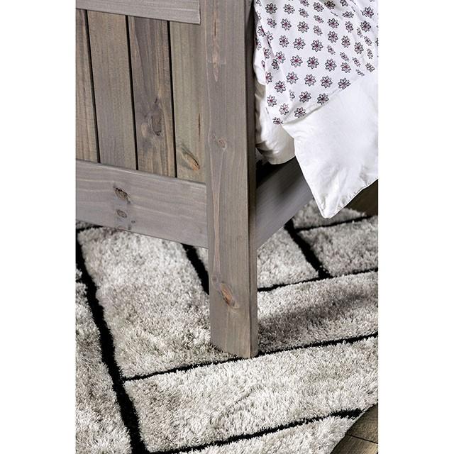Rockwall Full, Queen, & Twin Bed White, Gray, & White - Casa Morelos / Coahuila Furniture (Oklahoma City, OK)