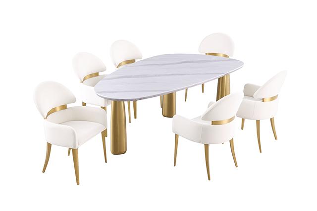 Northam 5 Pc Dining Table Set - Casa Morelos / Coahuila Furniture (Oklahoma City, OK)