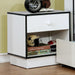 Bobbi Night Stand Blue - Casa Morelos / Coahuila Furniture (Oklahoma City, OK)