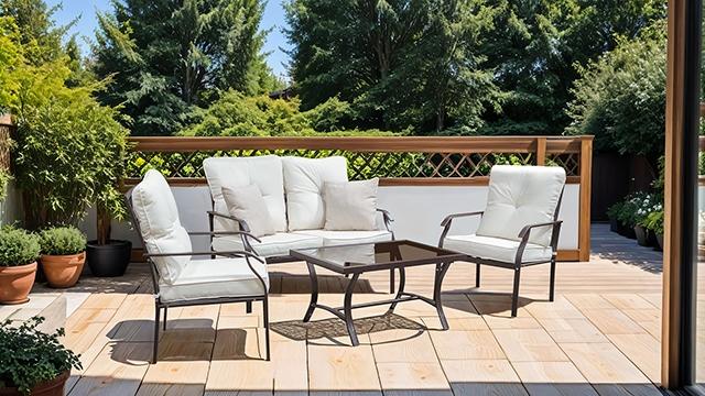Arezzo 5 Pc. Outdoor Furniture Set - Casa Morelos / Coahuila Furniture (Oklahoma City, OK)