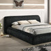 Palmdale Bed Black & Ivory - Casa Morelos / Coahuila Furniture (Oklahoma City, OK)