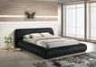 Palmdale Bed Black & Ivory - Casa Morelos / Coahuila Furniture (Oklahoma City, OK)