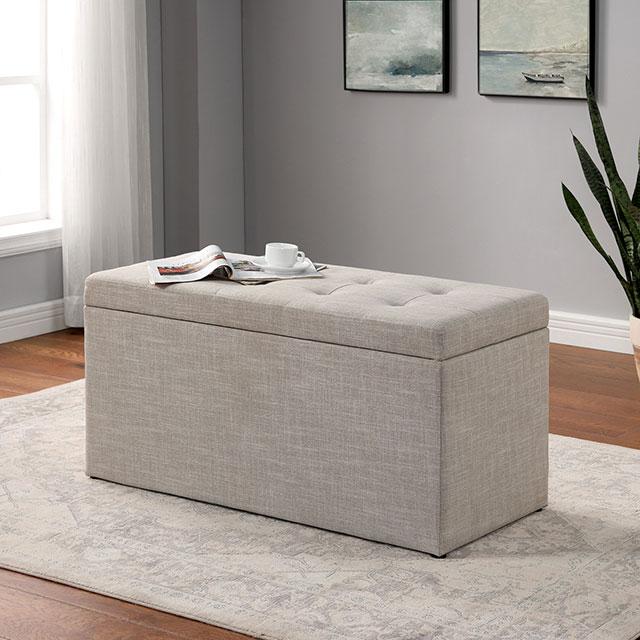 DARYN Storage Bench w/ Ottoman - Casa Morelos / Coahuila Furniture (Oklahoma City, OK)
