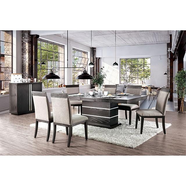 Modoc Espresso Dining Table - Casa Morelos / Coahuila Furniture (Oklahoma City, OK)