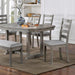 LAQUILA Dining Table, Gray - Casa Morelos / Coahuila Furniture (Oklahoma City, OK)