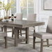 SAN ANTONIO Dining Table w/ 1 X 18" Leaf - Casa Morelos / Coahuila Furniture (Oklahoma City, OK)