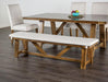 Losone Bench w/ Cushion - Casa Morelos / Coahuila Furniture (Oklahoma City, OK)