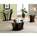 MANHATTAN IV Dark Cherry Sofa Table, Brown Cherry - Casa Morelos / Coahuila Furniture (Oklahoma City, OK)