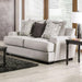 PICOTEE Loveseat, Light Gray/Black - Casa Morelos / Coahuila Furniture (Oklahoma City, OK)